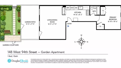 148 W 94th St #GARDEN, New York, NY 10025