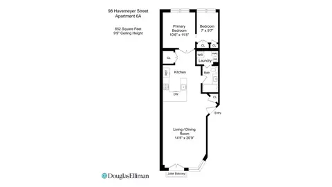 98 Havemeyer St #6A, Brooklyn, NY 11211
