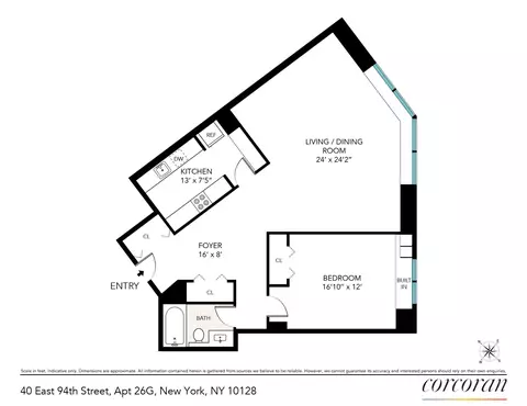 40 E 94th St #26G, New York, NY 10128