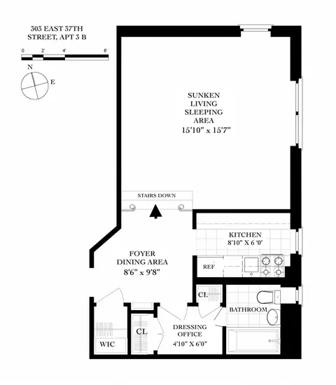 303 E 37th St #3B, New York, NY 10016