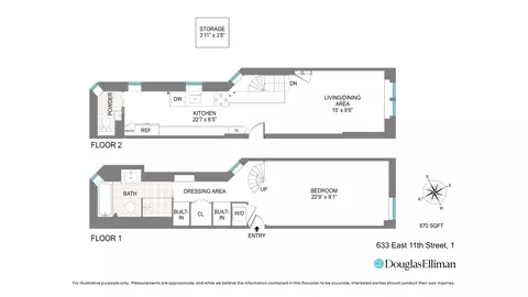 633 E 11th St #1, New York, NY 10009