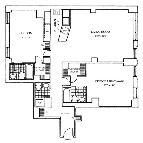 106 Central Park S #16G, New York, NY 10019