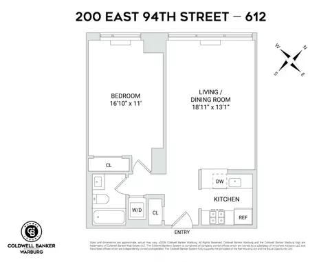 200 E 94th St #612, New York, NY 10128