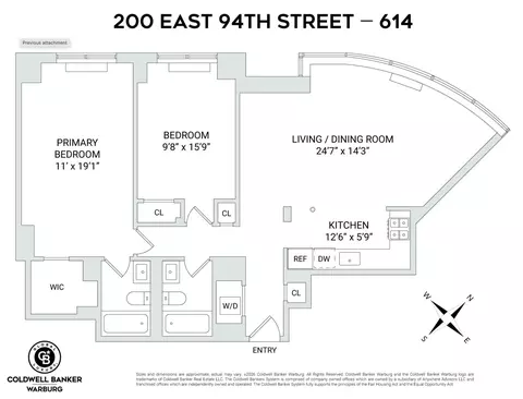 200 E 94th St #614, New York, NY 10128