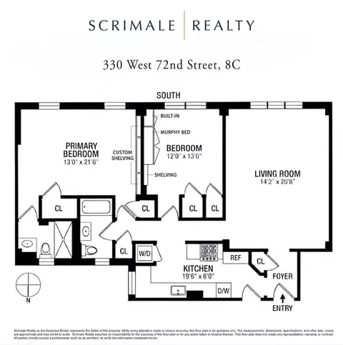 330 W 72nd St #8C, New York, NY 10023