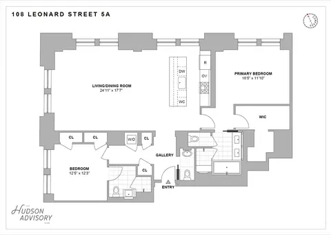 108 Leonard St #5A, New York, NY 10013