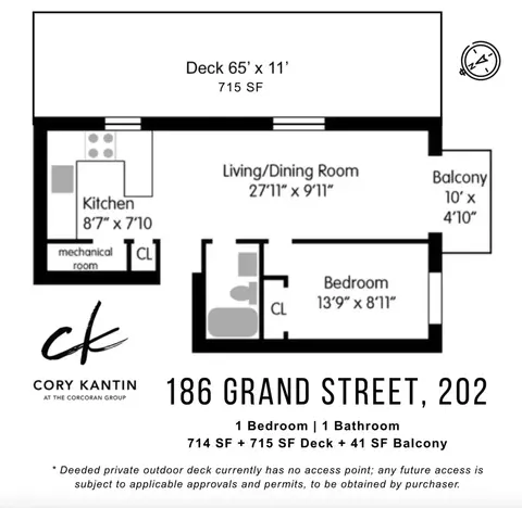 186 Grand St #202, Brooklyn, NY 11211