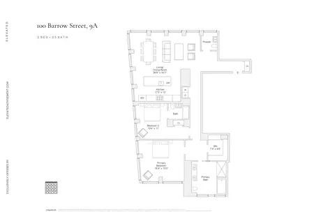 100 Barrow St #9A, New York, NY 10014