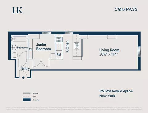 1760 2nd Ave #6A, New York, NY 10128