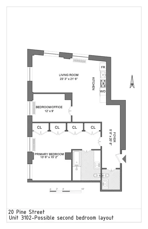 20 Pine St #3102, New York, NY 10005