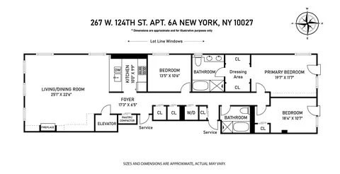 267 W 124th St #6A, New York, NY 10027