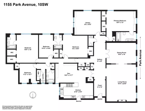 1155 Park Ave #10SW, New York, NY 10128