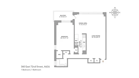 360 E 72nd St #A606, New York, NY 10021