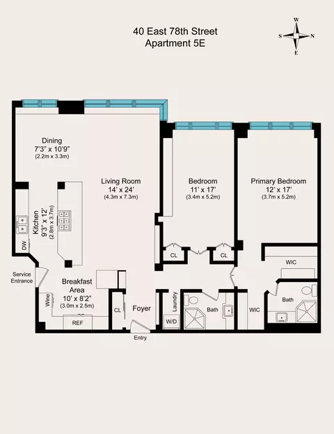 40 E 78th St #5E, New York, NY 10075