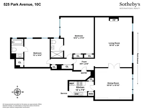 525 Park Ave #10C, New York, NY 10065