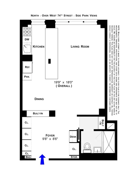 11 Riverside Dr #1DW, New York, NY 10023