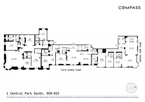 1 Central Park S #909915, New York, NY 10019