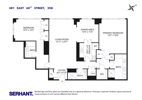 401 E 60th St #35B, New York City, NY 10065