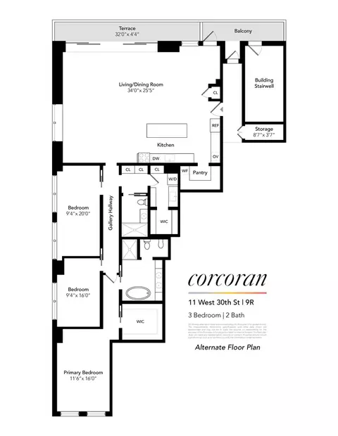 11 W 30th St #9R, New York, NY 10001