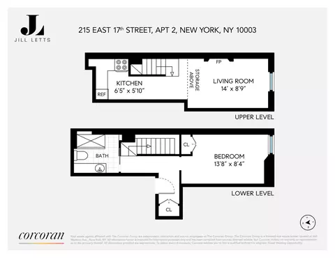 215 E 17th St #2, New York, NY 10003