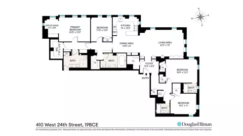 410 W 24th St #19BCE, New York, NY 10011