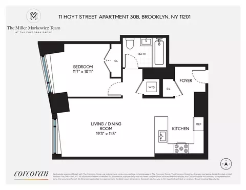 11 Hoyt St #30B, Brooklyn, NY 11201