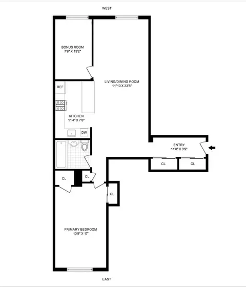 599 E 7th St #2B, Brooklyn, NY 11218