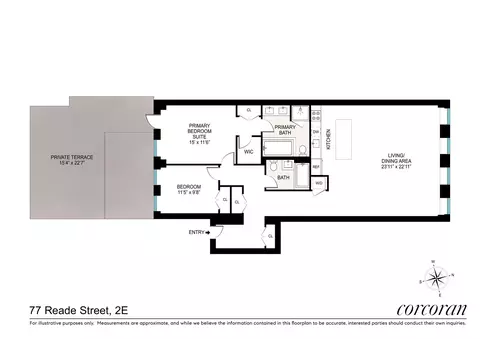 77 Reade St #2E, New York, NY 10007