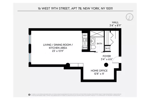 16 W 19th St #7B, New York, NY 10011