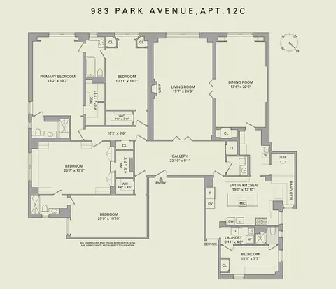 983 Park Ave #12C, New York, NY 10028
