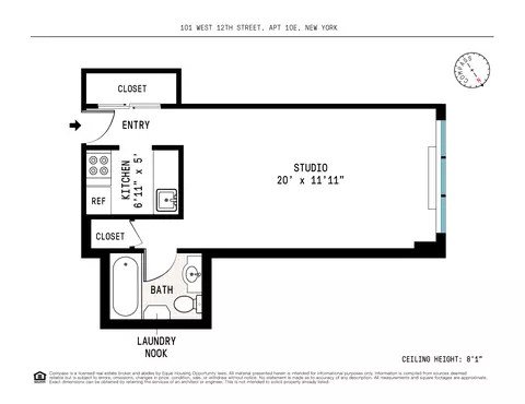 101 W 12th St #10E, New York, NY 10011