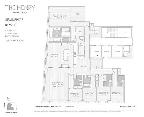 211 W 84th St #10WEST, New York, NY 10024