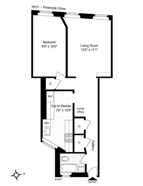 552 Riverside Dr #1A, New York, NY 10027
