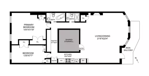 190 Columbia Hts #4, Brooklyn, NY 11201