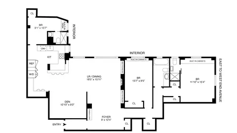 645 W End Ave #10C, New York, NY 10025