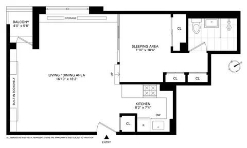 85 8th Ave #5W, Brooklyn, NY 11215