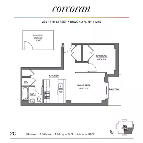 236 17th St #2C, Brooklyn, NY 11215
