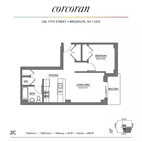 236 17th St #2C, Brooklyn, NY 11215