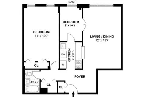 400 E 17th St #604, Brooklyn, NY 11226