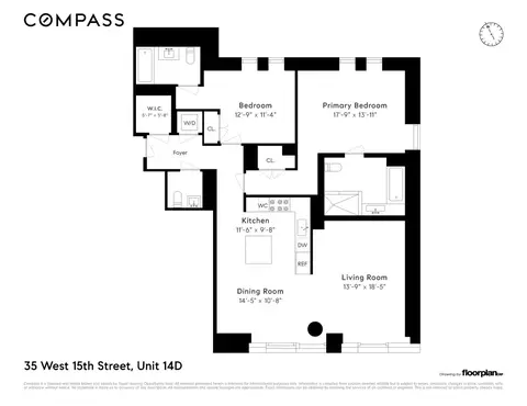 35 W 15th St #14D, New York, NY 10011