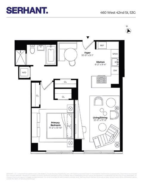 460 W 42nd St #53G, New York, NY 10036