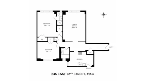 245 E 72nd St #14C, New York, NY 10021