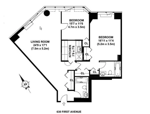 630 1st Ave #17N, New York, NY 10016