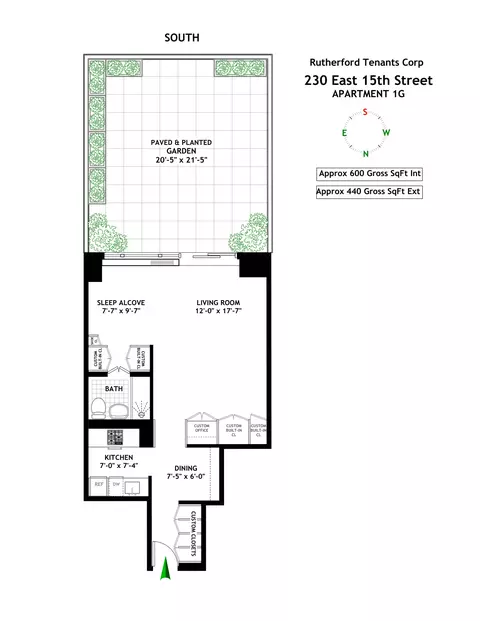 230 E 15th St #1G, New York, NY 10003