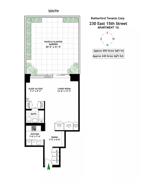 230 E 15th St #1G, New York, NY 10003