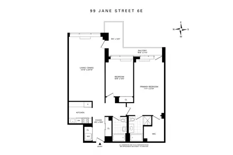 99 Jane St #6E, New York, NY 10014