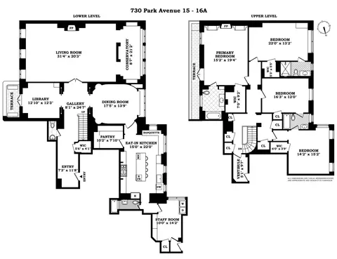 730 Park Ave #15/16A, New York, NY 10021