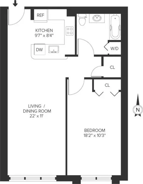 13-11 Jackson Ave #8D, Long Island City, NY 11101