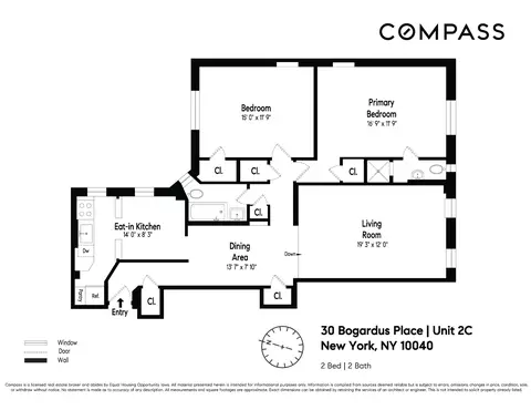 30 Bogardus Pl #2C, New York, NY 10040