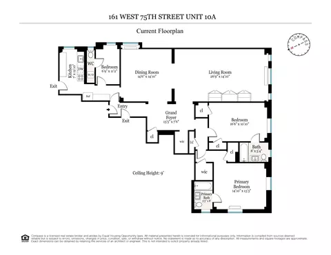 161 W 75th St #10A, New York, NY 10023